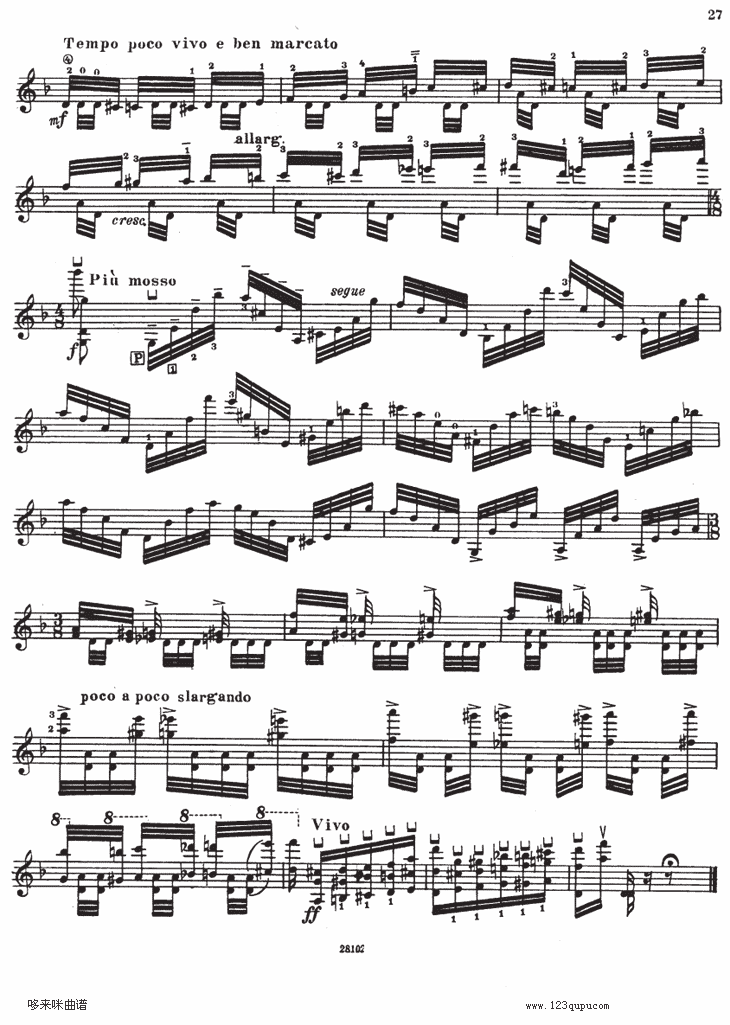 伊萨伊小提琴奏鸣曲（sonate No3）其它曲谱（图6）