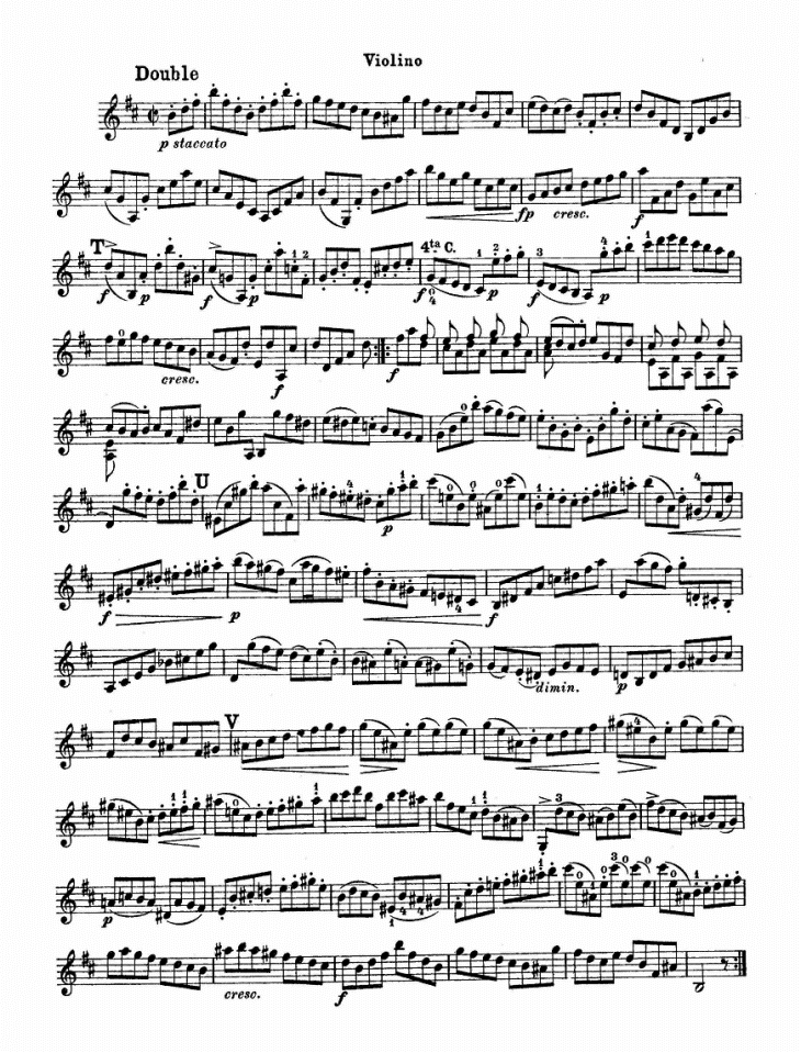 巴赫小提琴变奏曲1其它曲谱（图8）
