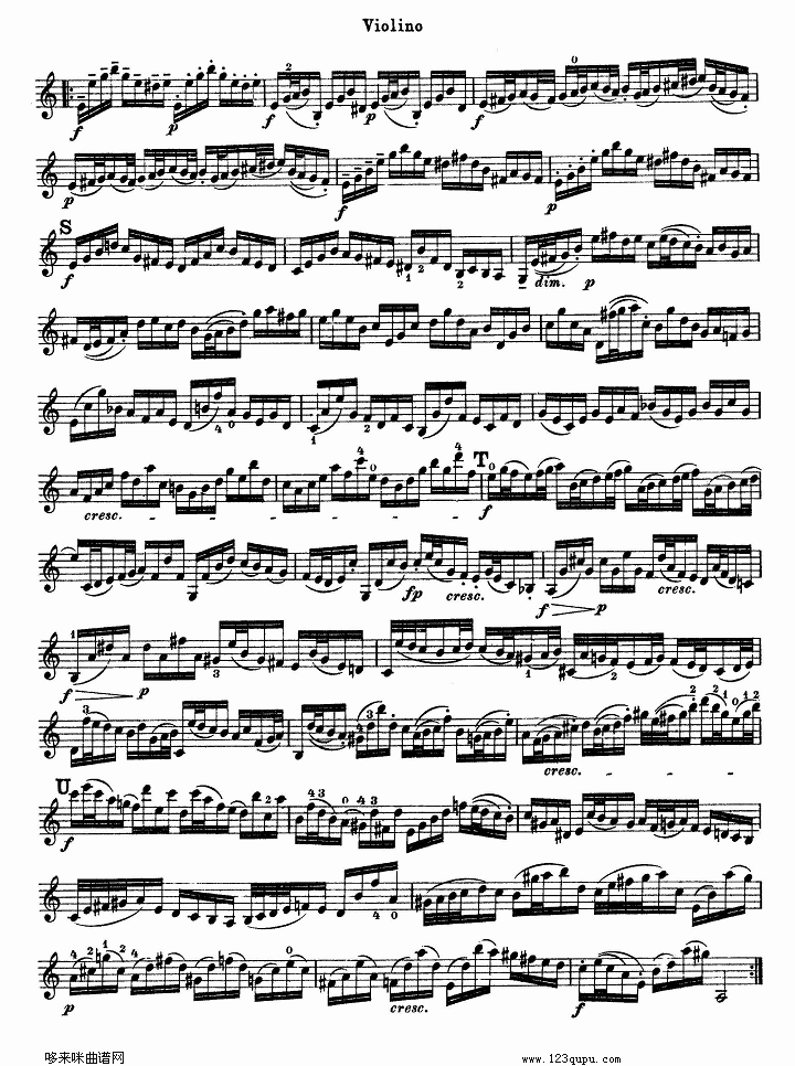 巴赫小提琴协奏曲2其它曲谱（图8）