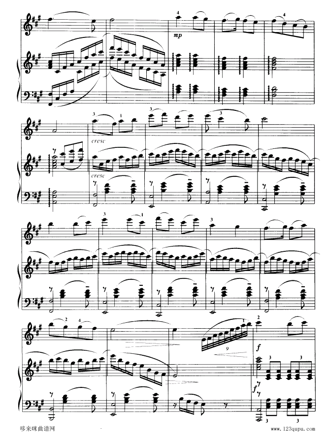 回归抒怀-小提琴独奏其它曲谱（图9）