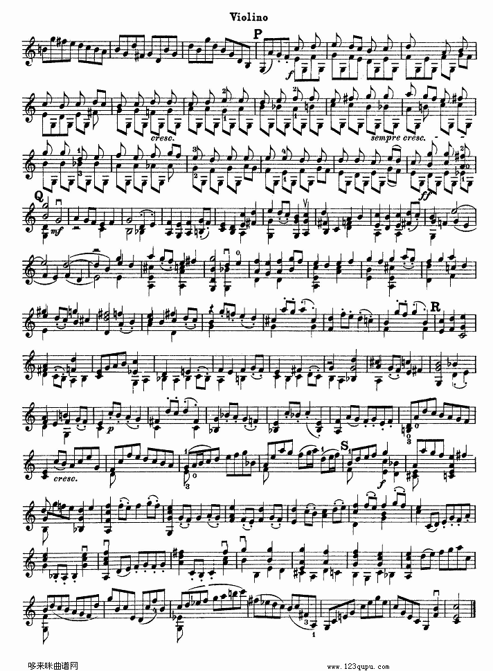 巴赫小提琴协奏曲3其它曲谱（图5）