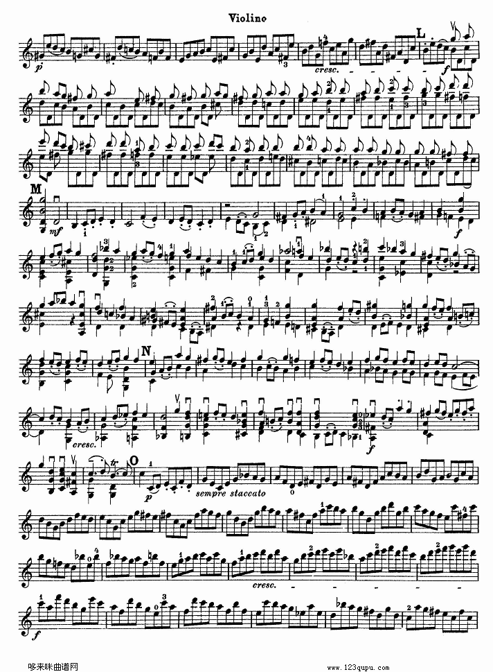 巴赫小提琴协奏曲3其它曲谱（图4）