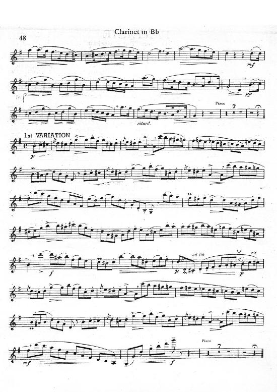 单簧管独奏《自由射手幻想曲》其它曲谱（图2）