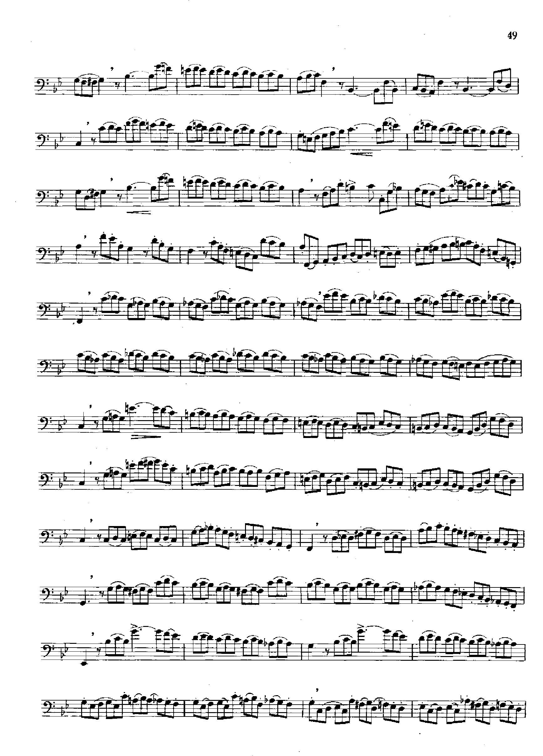 大管高级练习曲[节奏练习] 管乐类 大管其它曲谱（图22）