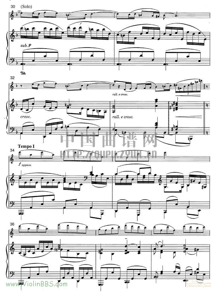 辛德勒名单 (约翰·威廉姆斯)主题曲+钢琴伴奏谱其它曲谱（图6）