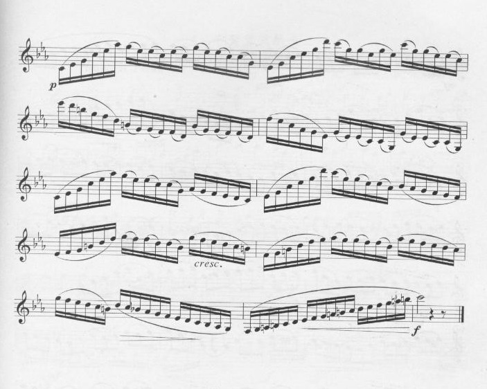 [俄]罗查诺夫单簧管练习曲十四其它曲谱（图1）