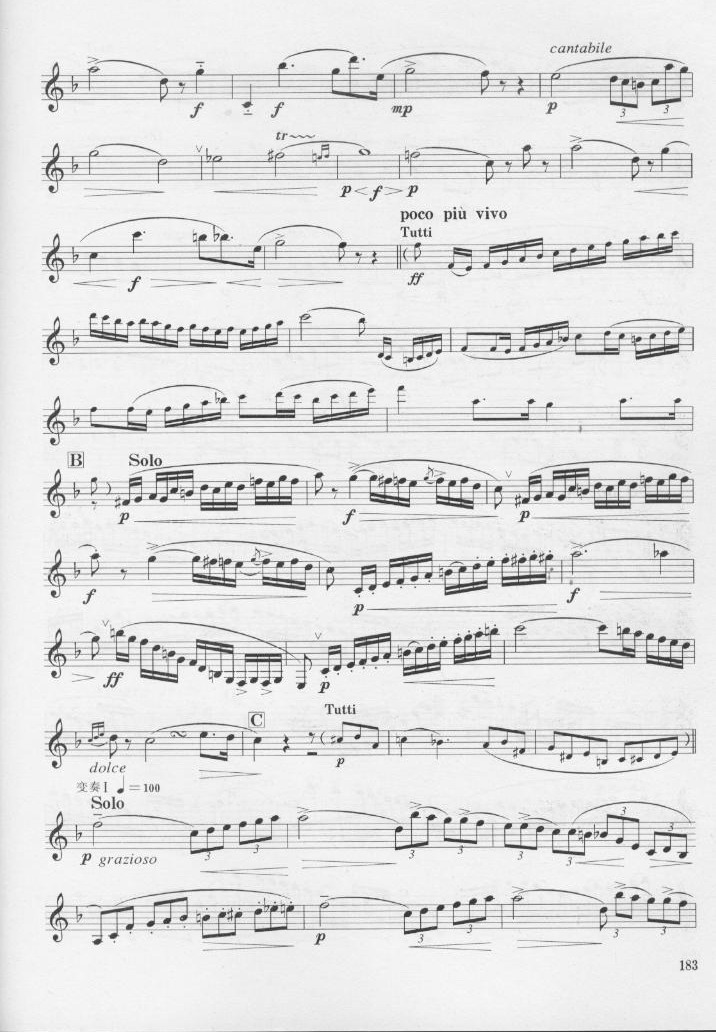 [德]韦柏单簧管小协奏曲其它曲谱（图2）