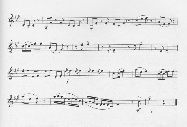 庆丰收　（单簧管演奏曲）其它曲谱（图1）