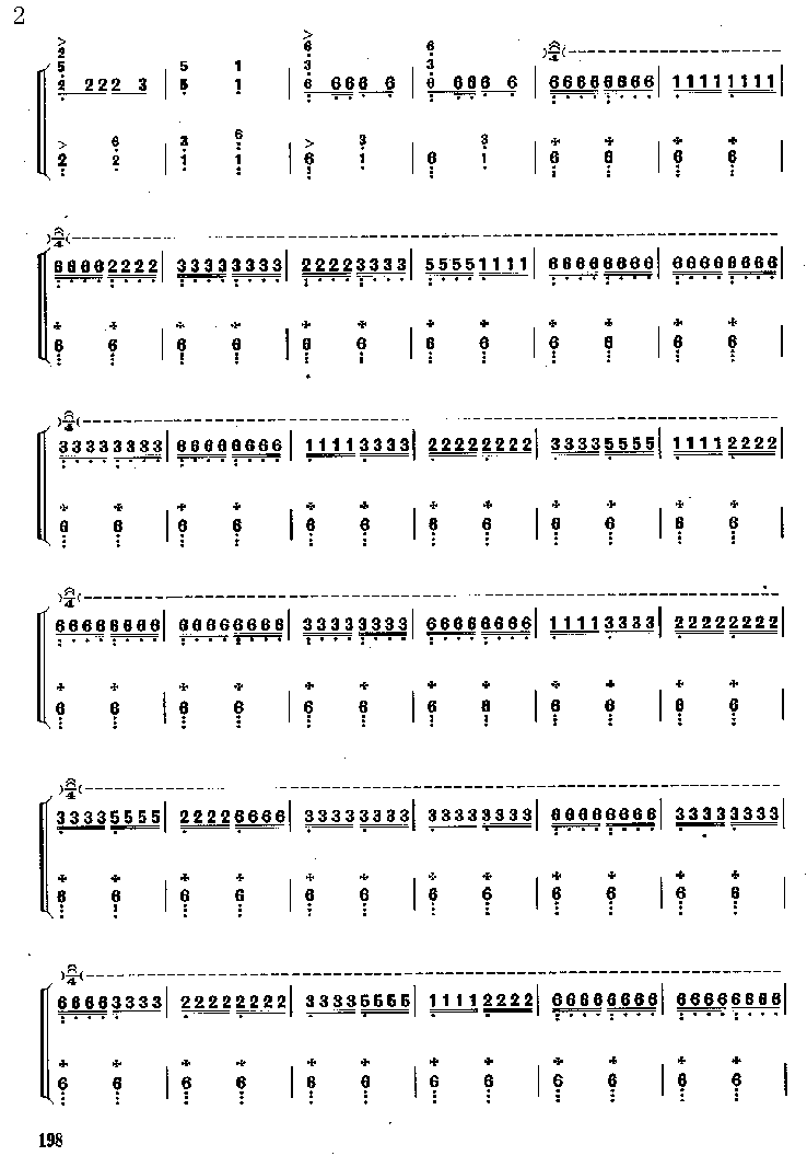 喜奔那达慕其它曲谱（图2）