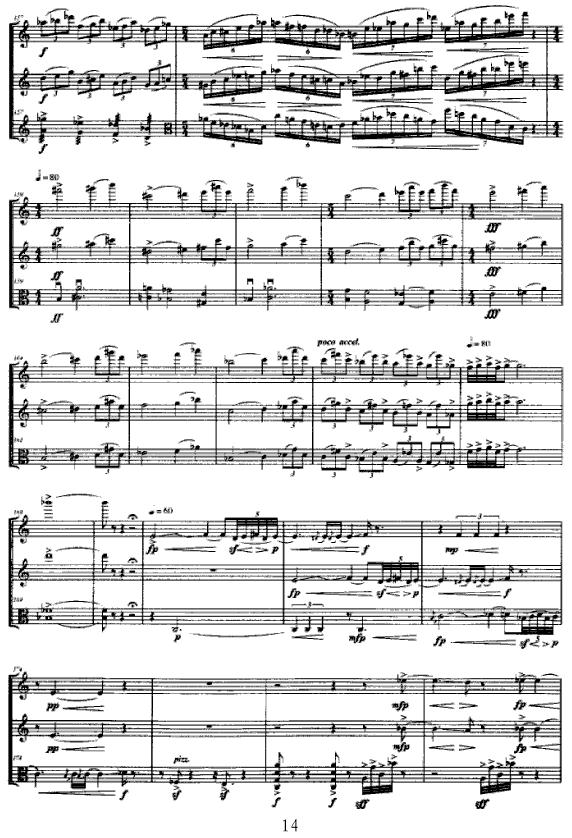 合（长笛+单簧管+中提琴）其它曲谱（图14）