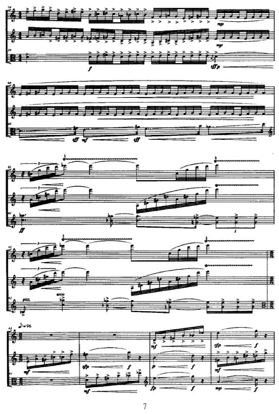 合（长笛+单簧管+中提琴）其它曲谱（图7）