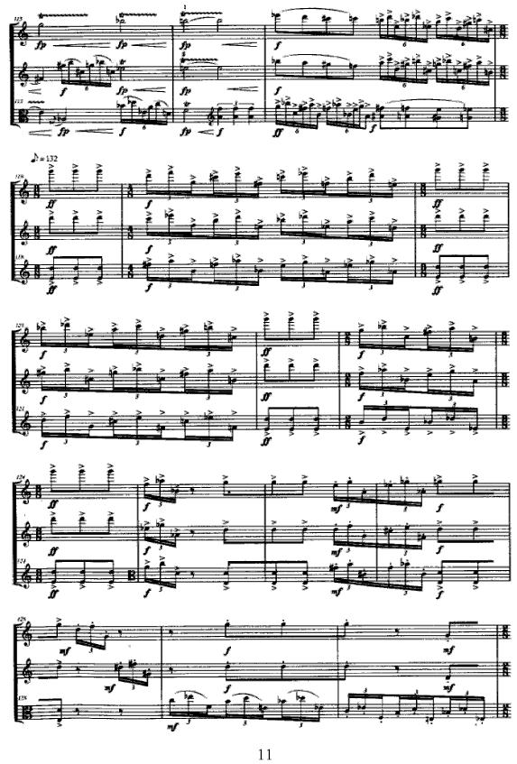 合（长笛+单簧管+中提琴）其它曲谱（图11）
