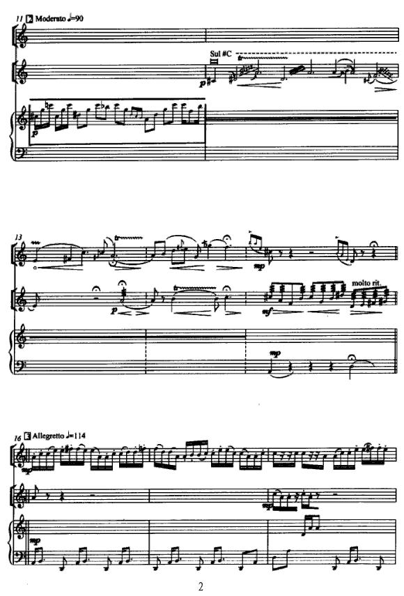 国风（箫、二胡、筝三重奏）其它曲谱（图2）