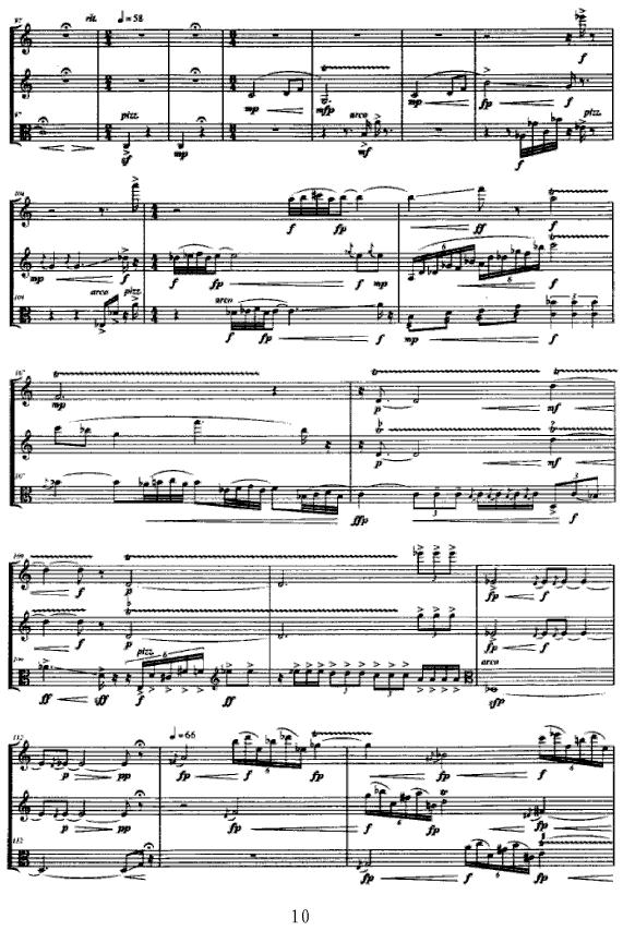 合（长笛+单簧管+中提琴）其它曲谱（图10）