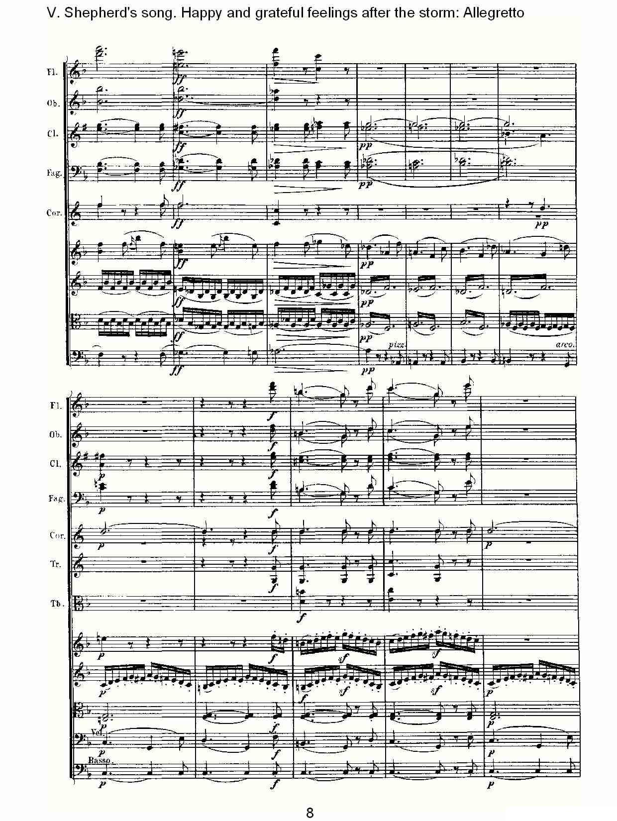 F大调第六交响曲 Op.68第五乐章（一）其它曲谱（图8）