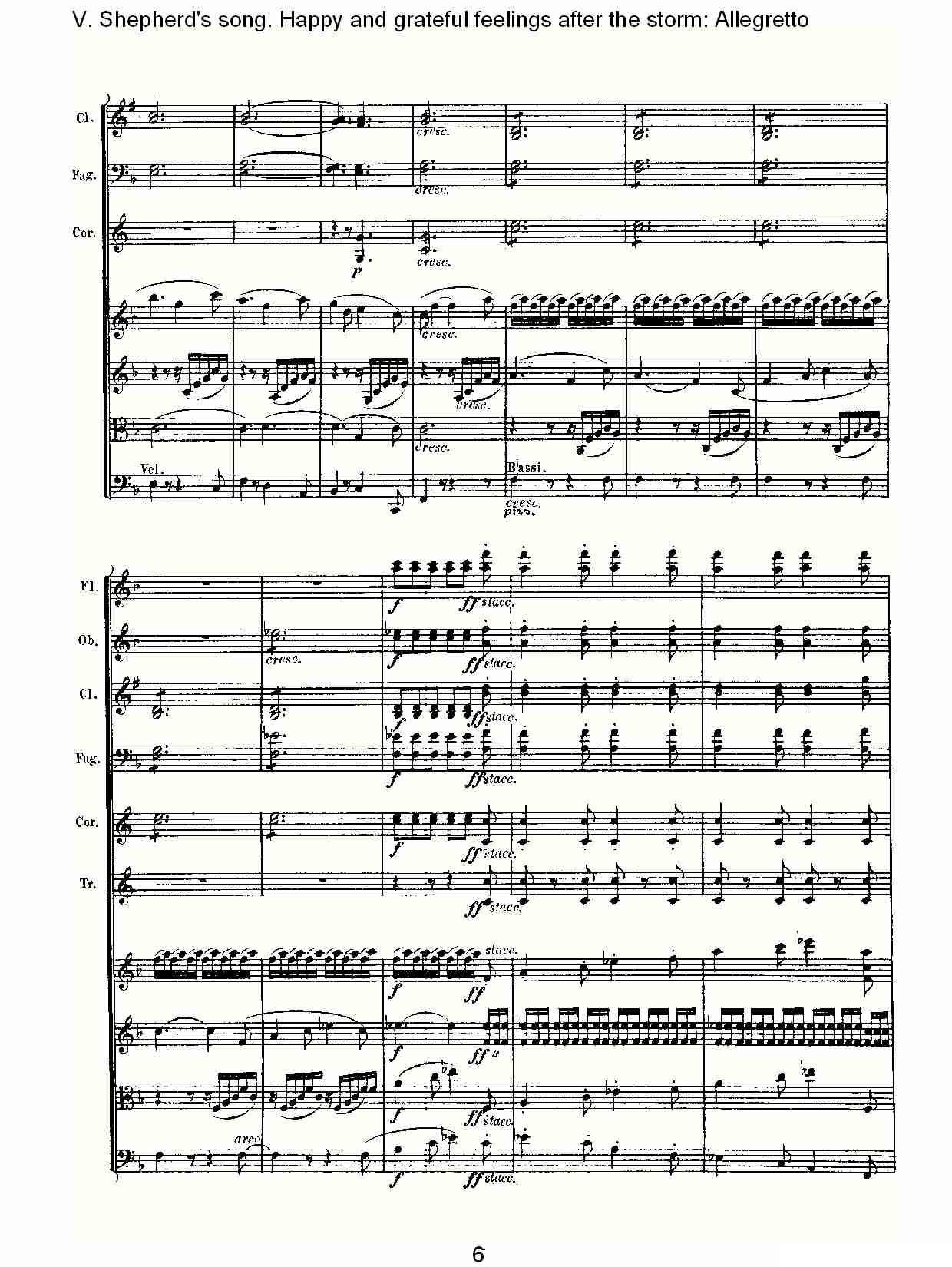 F大调第六交响曲 Op.68第五乐章（一）其它曲谱（图6）