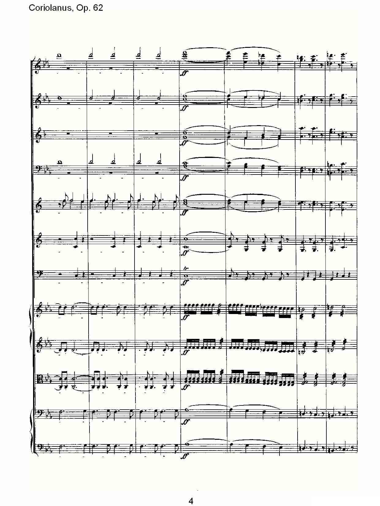 Coriolanus, Op.62其它曲谱（图4）