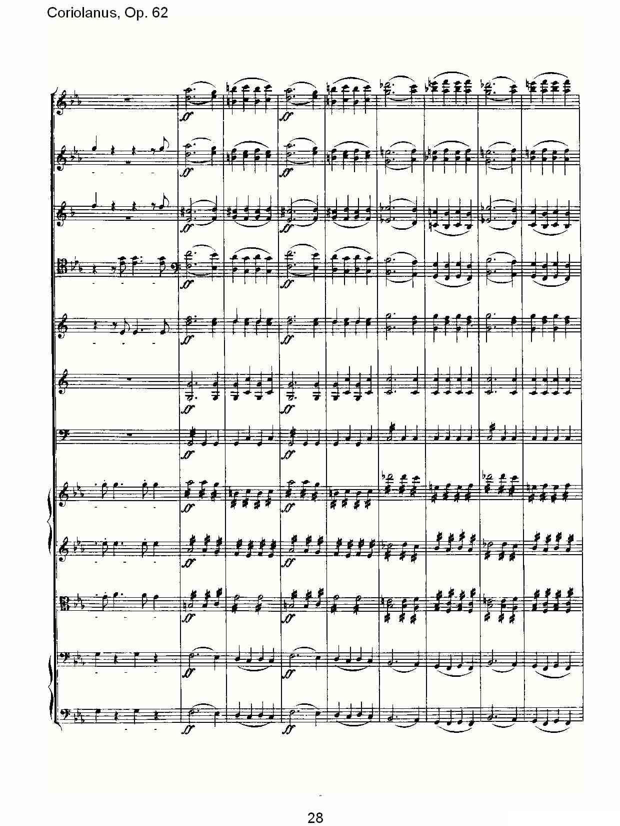 Coriolanus, Op.62其它曲谱（图28）