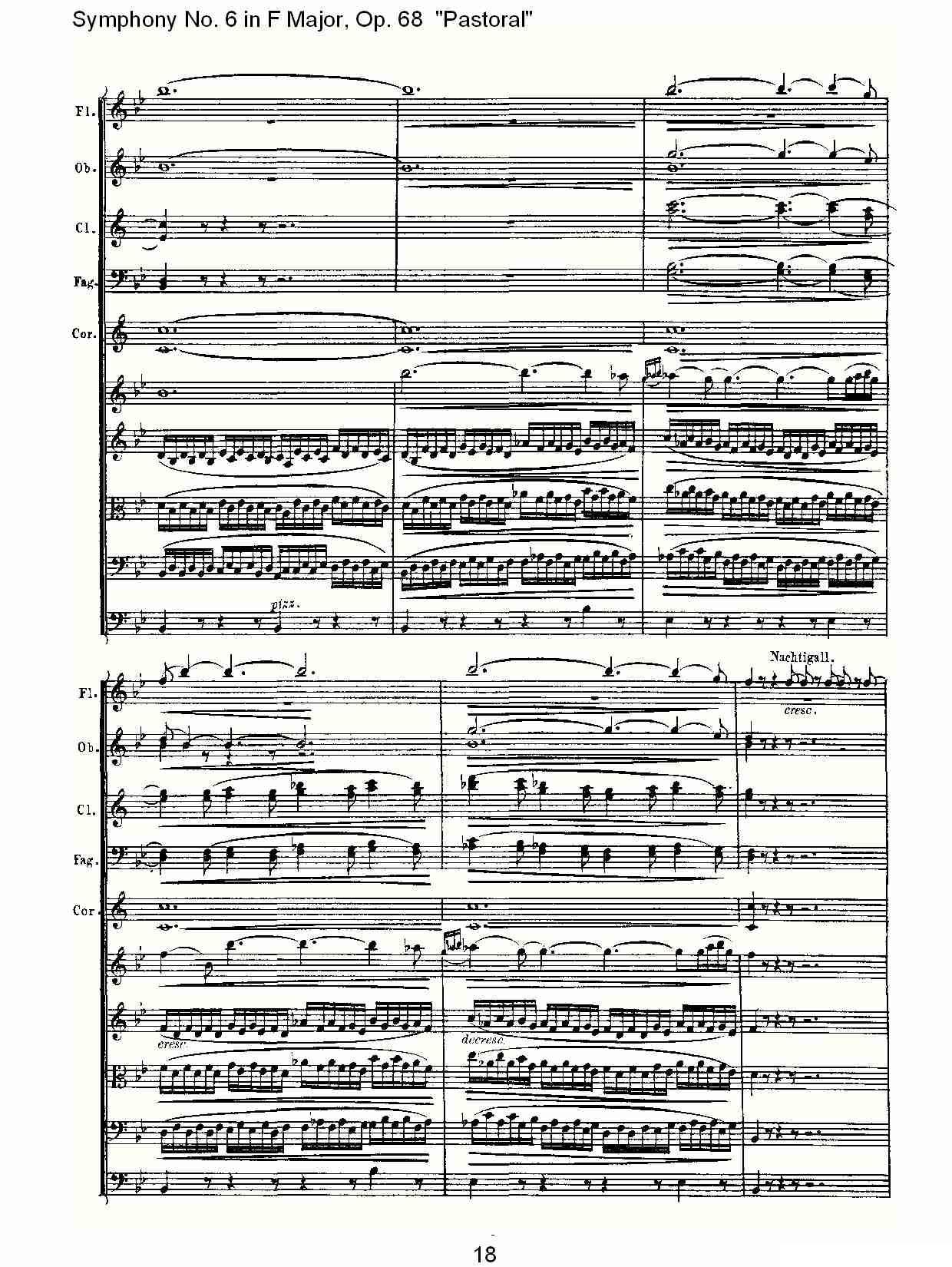 F大调第六交响曲 Op.68第二乐章其它曲谱（图19）