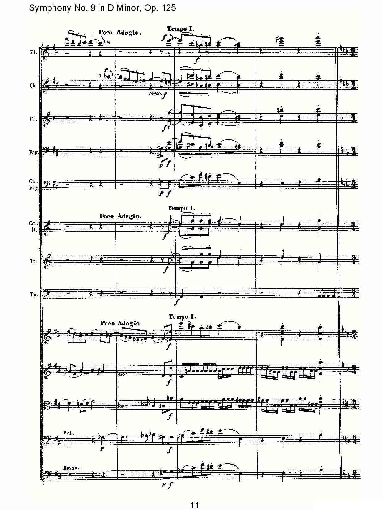 D小调第九交响曲 Op.125第四乐章（一）其它曲谱（图11）