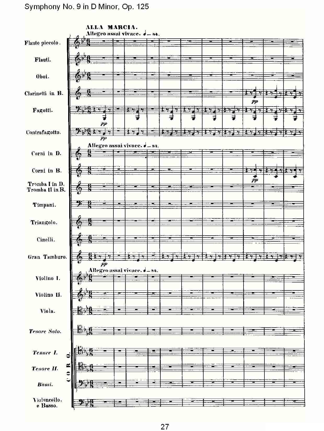 D小调第九交响曲 Op.125第四乐章（一）其它曲谱（图27）
