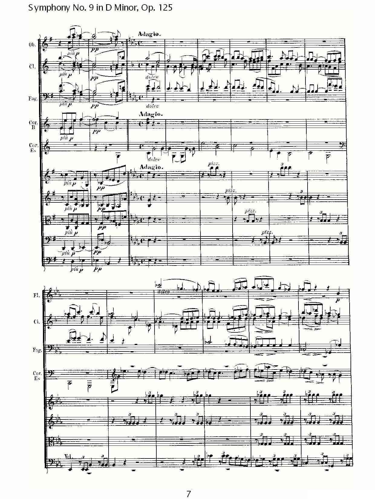 D小调第九交响曲 Op.125第三乐章其它曲谱（图7）