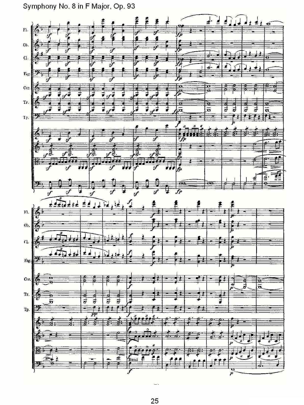 F大调第八交响曲 Op.93第四乐章其它曲谱（图25）