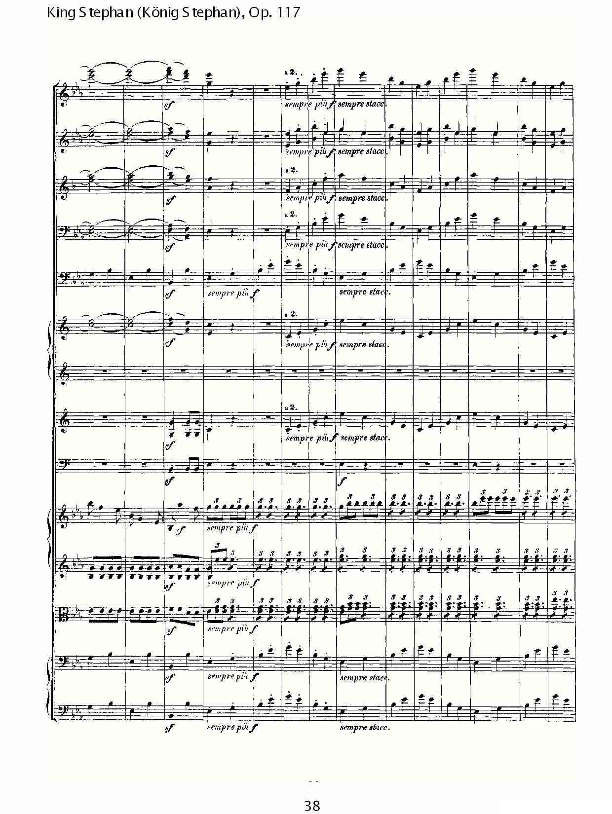 King Stephan（Konig Stephan)，Op.11）其它曲谱（图38）