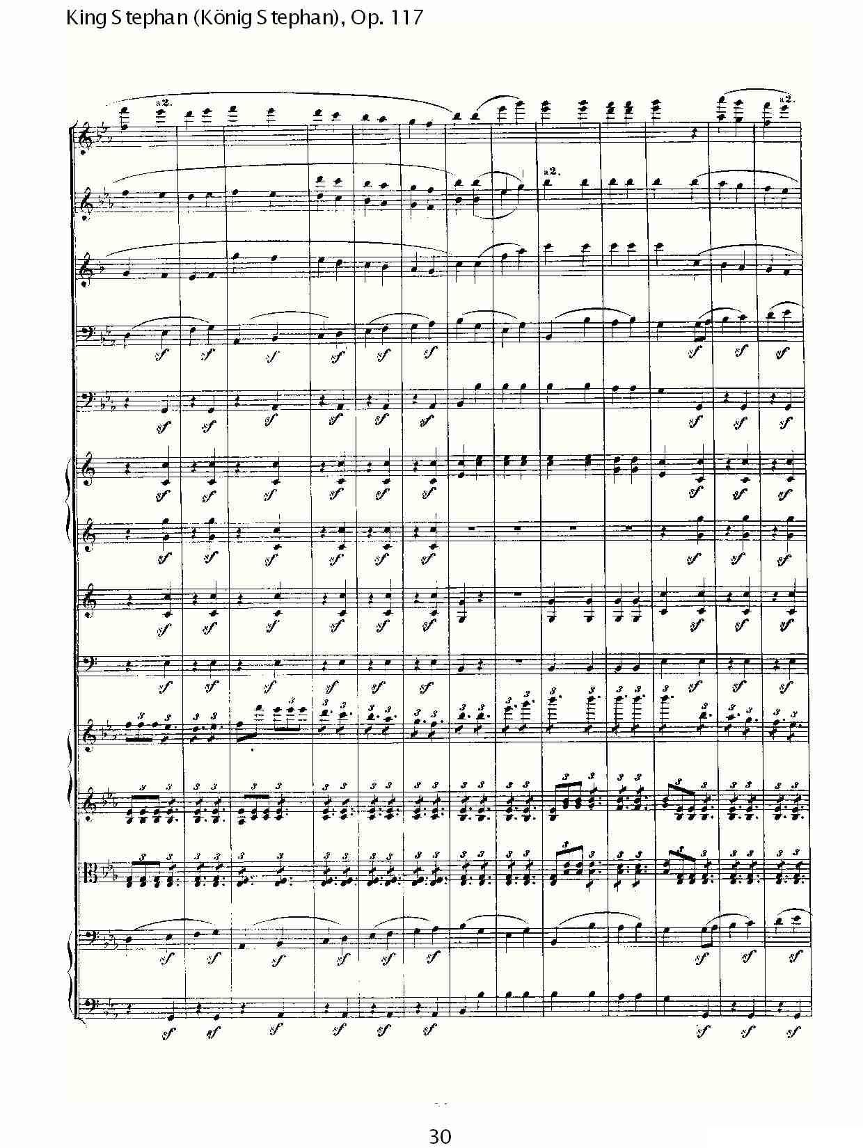 King Stephan（Konig Stephan)，Op.11）其它曲谱（图30）