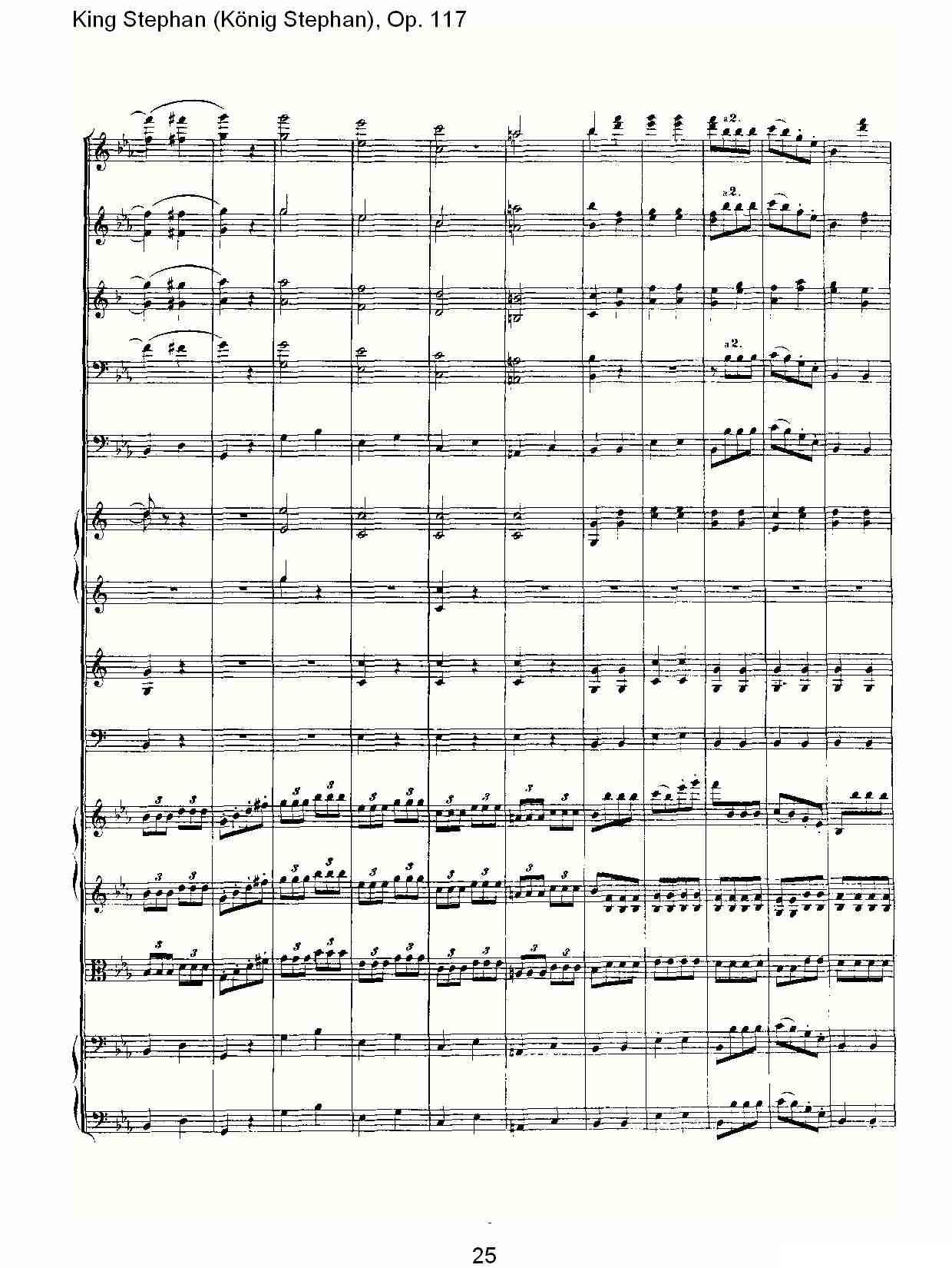 King Stephan（Konig Stephan)，Op.11）其它曲谱（图25）