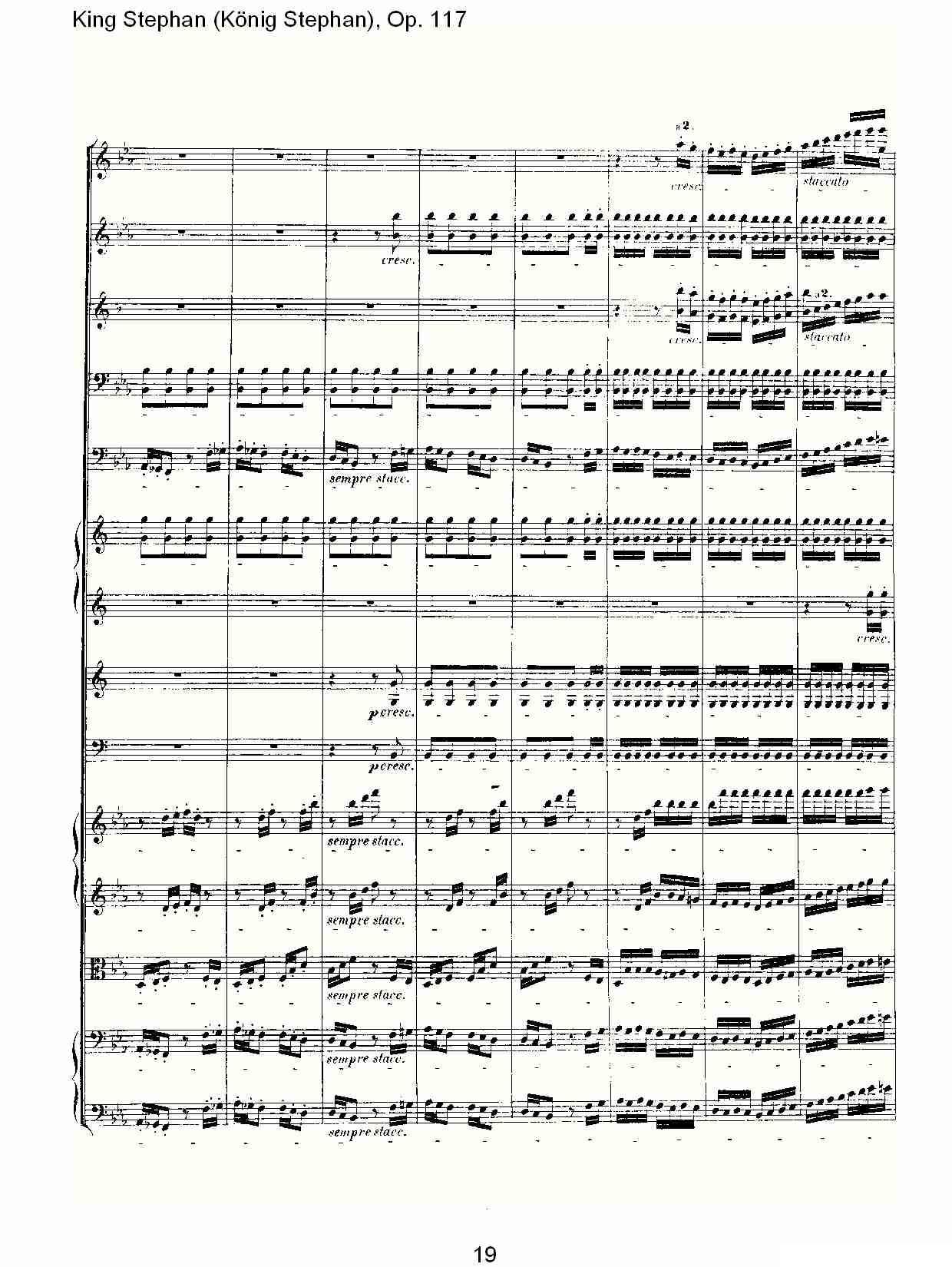 King Stephan（Konig Stephan)，Op.11）其它曲谱（图19）