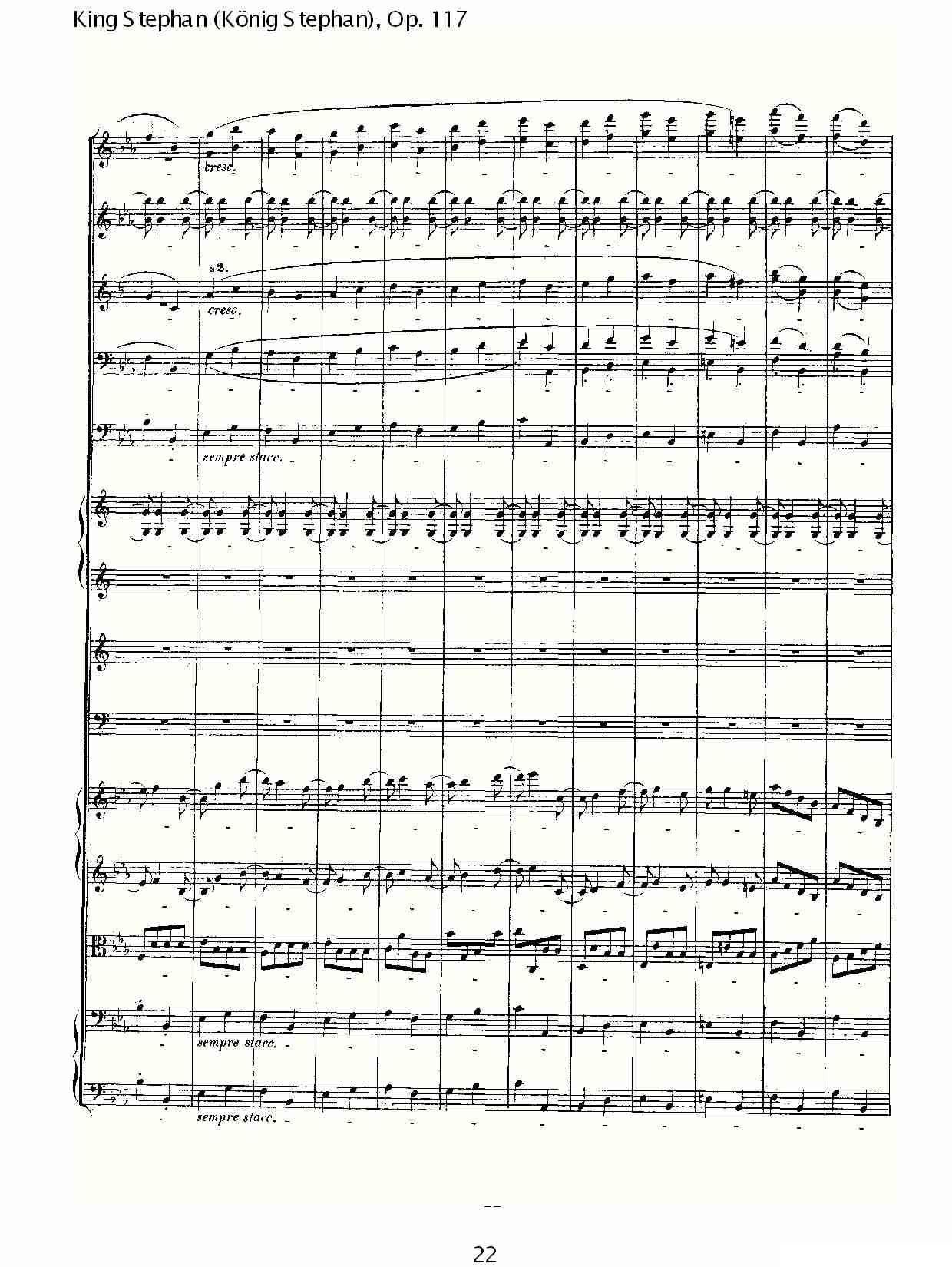 King Stephan（Konig Stephan)，Op.11）其它曲谱（图22）
