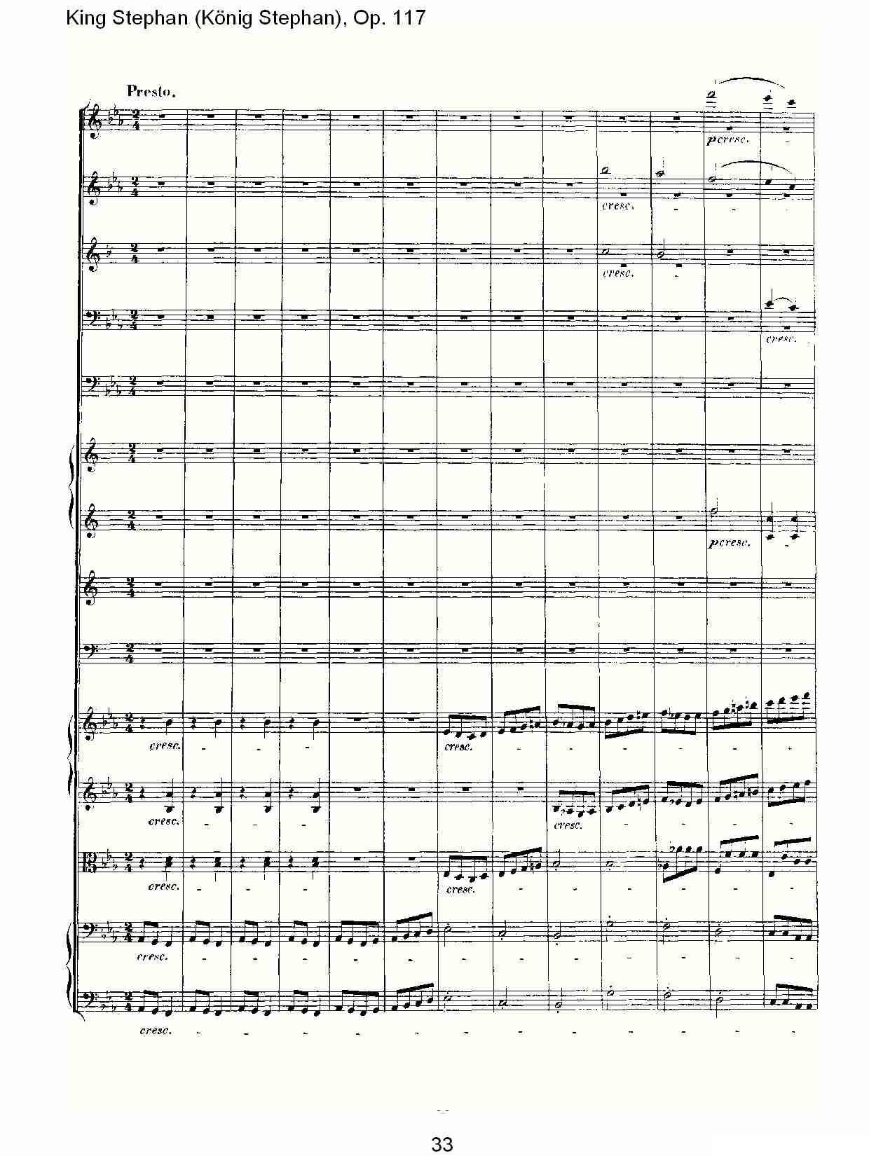 King Stephan（Konig Stephan)，Op.11）其它曲谱（图33）