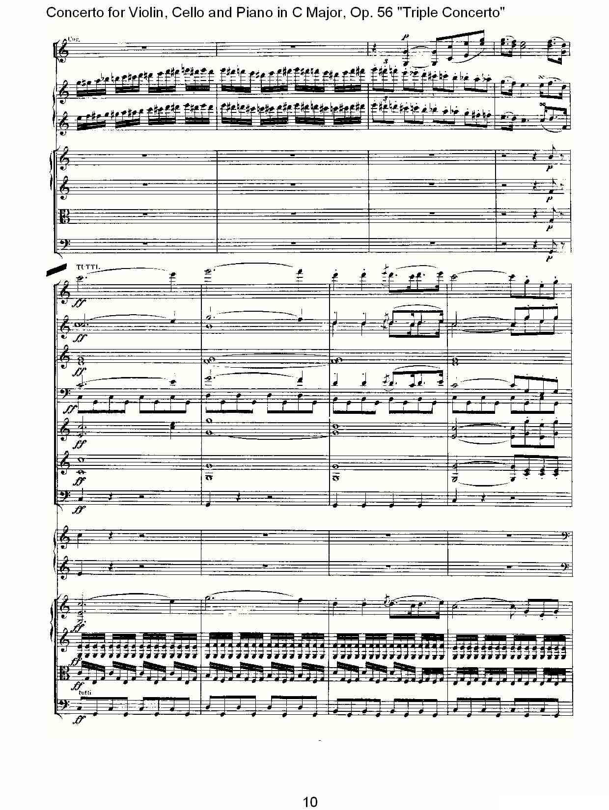 C大调大提琴与钢琴协奏曲 Op.56第一乐章（一）其它曲谱（图10）