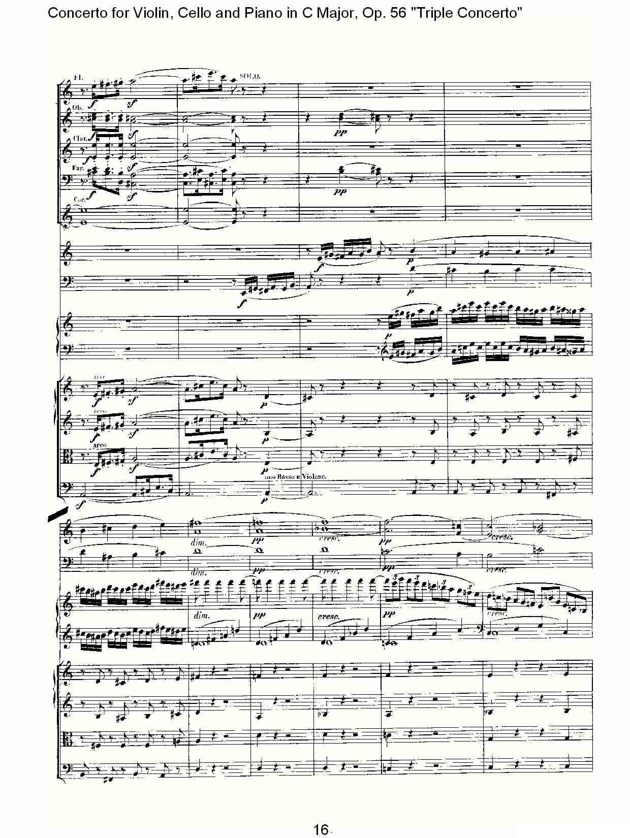 C大调大提琴与钢琴协奏曲 Op.56第一乐章（一）其它曲谱（图16）