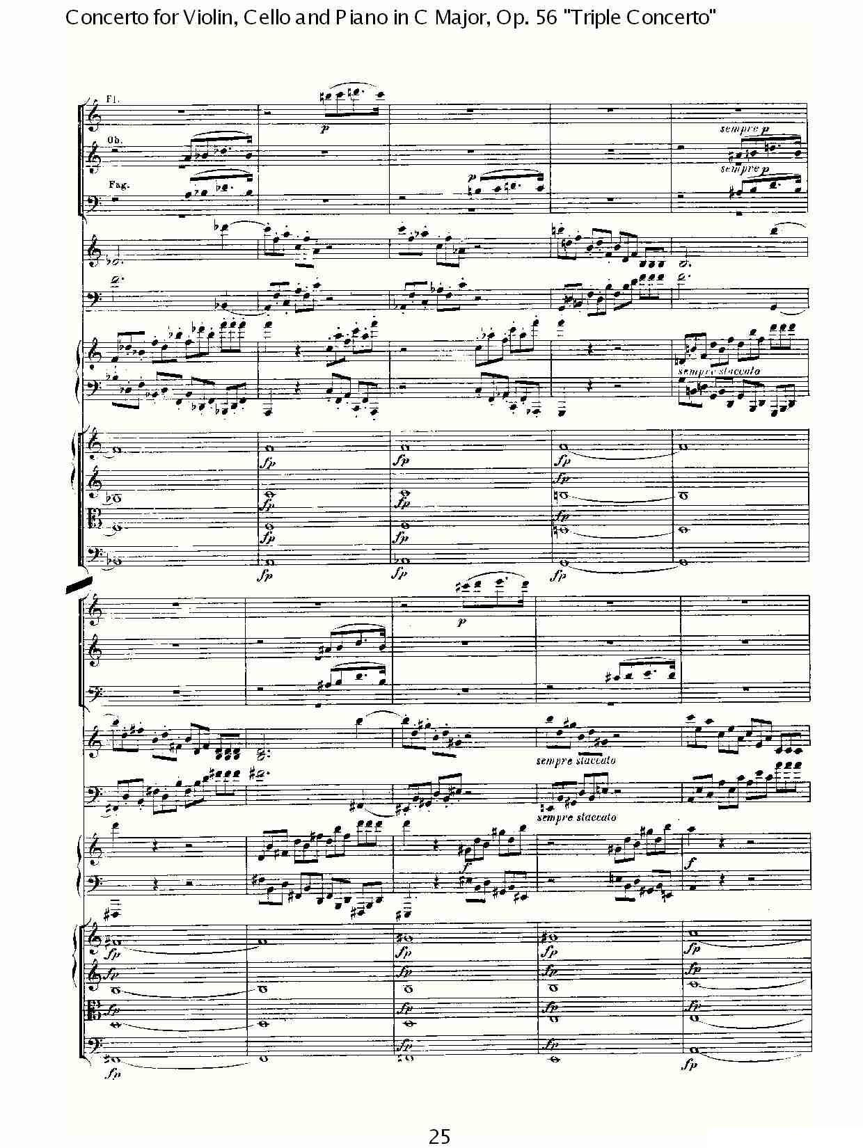 C大调大提琴与钢琴协奏曲 Op.56第一乐章（一）其它曲谱（图25）