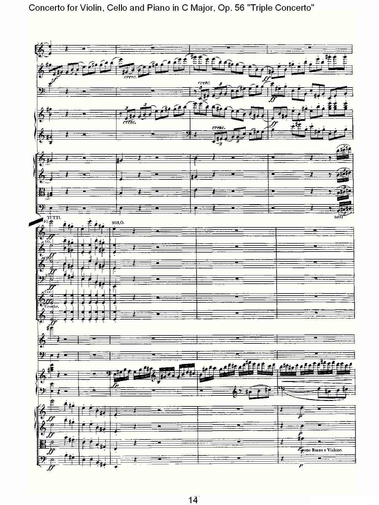 C大调大提琴与钢琴协奏曲 Op.56第一乐章（一）其它曲谱（图14）
