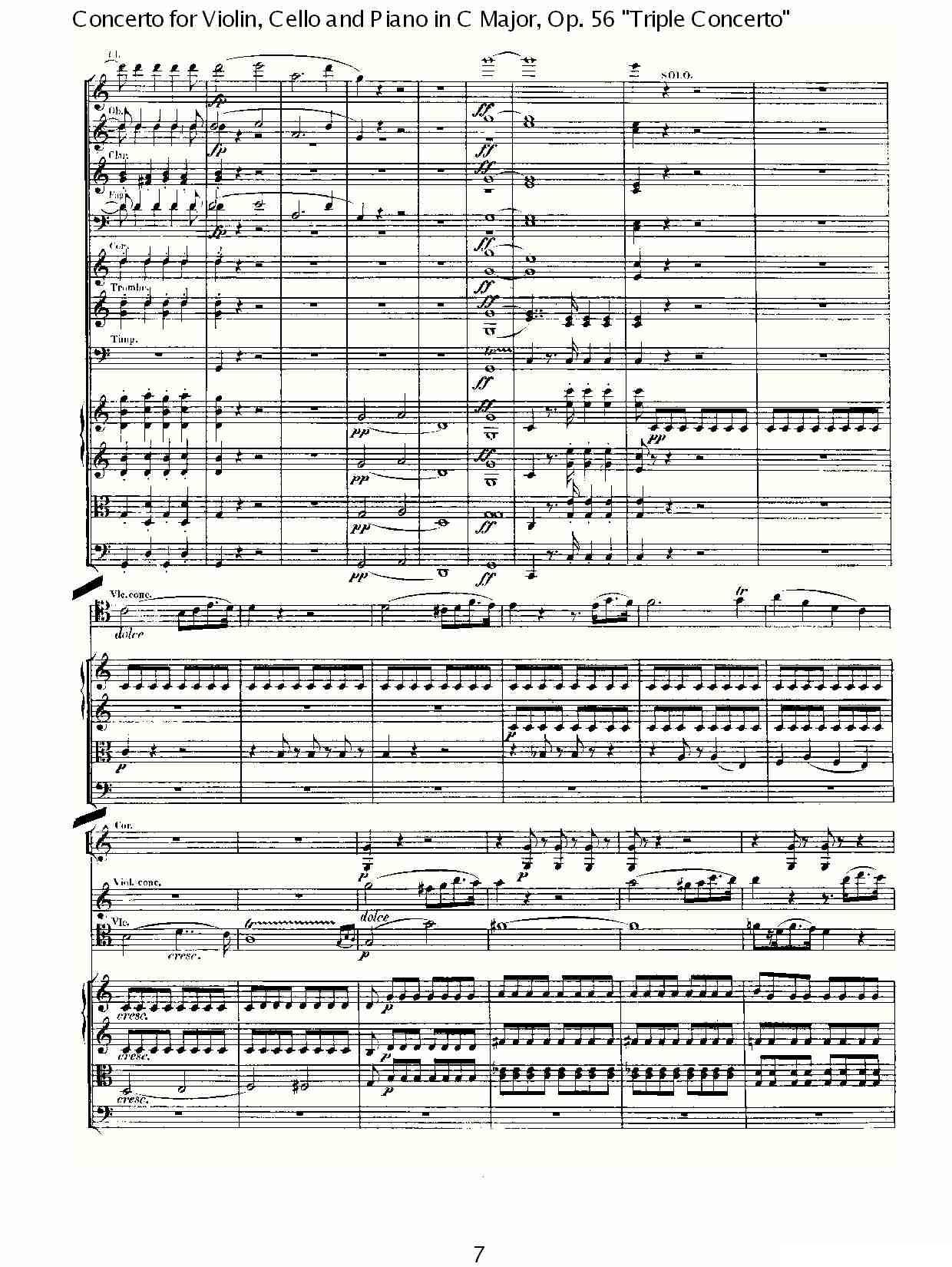 C大调大提琴与钢琴协奏曲 Op.56第一乐章（一）其它曲谱（图7）