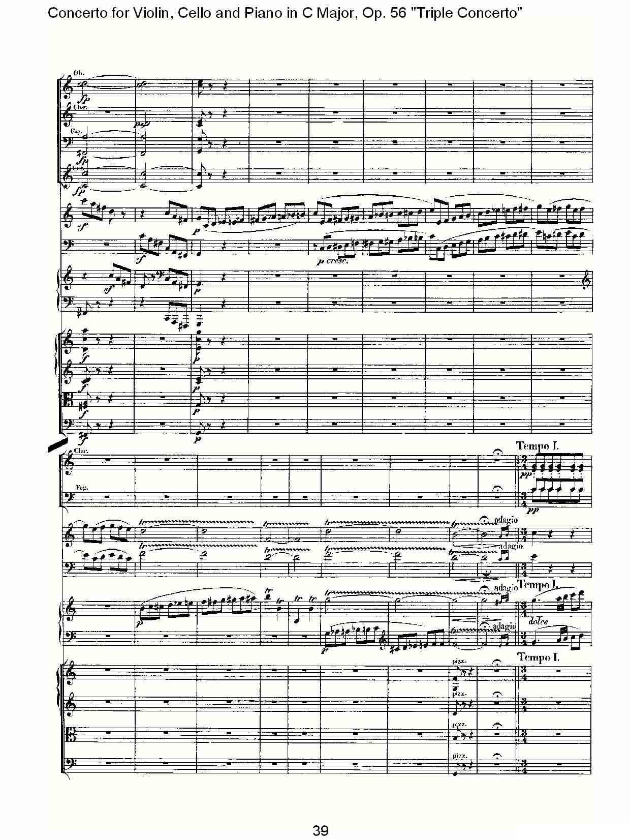 C大调大提琴与钢琴协奏曲 Op.56第三乐章（二）其它曲谱（图9）