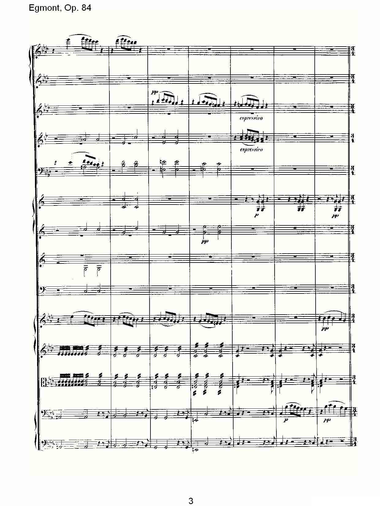 Egmont，Op. 84其它曲谱（图3）
