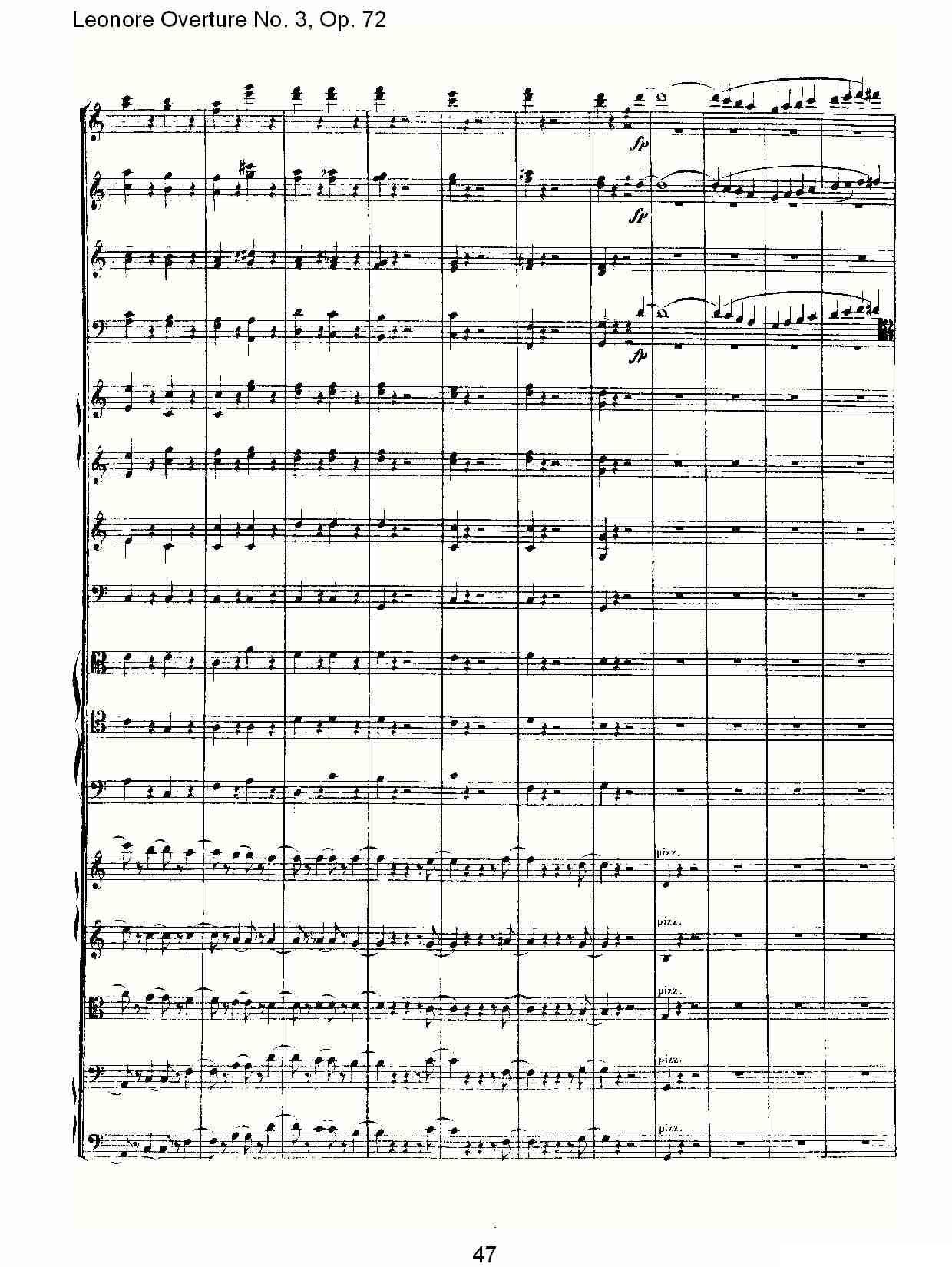Leonore Overture No. 3, Op. 72（二）其它曲谱（图7）