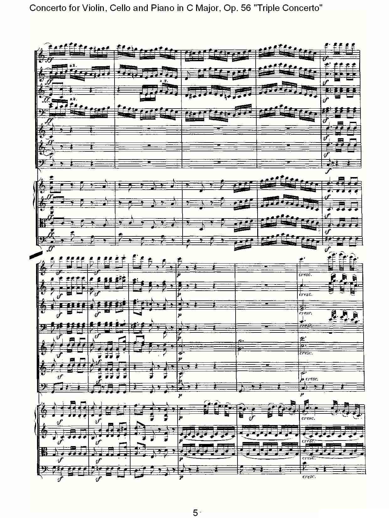 C大调大提琴与钢琴协奏曲 Op.56第三乐章（一）其它曲谱（图4）