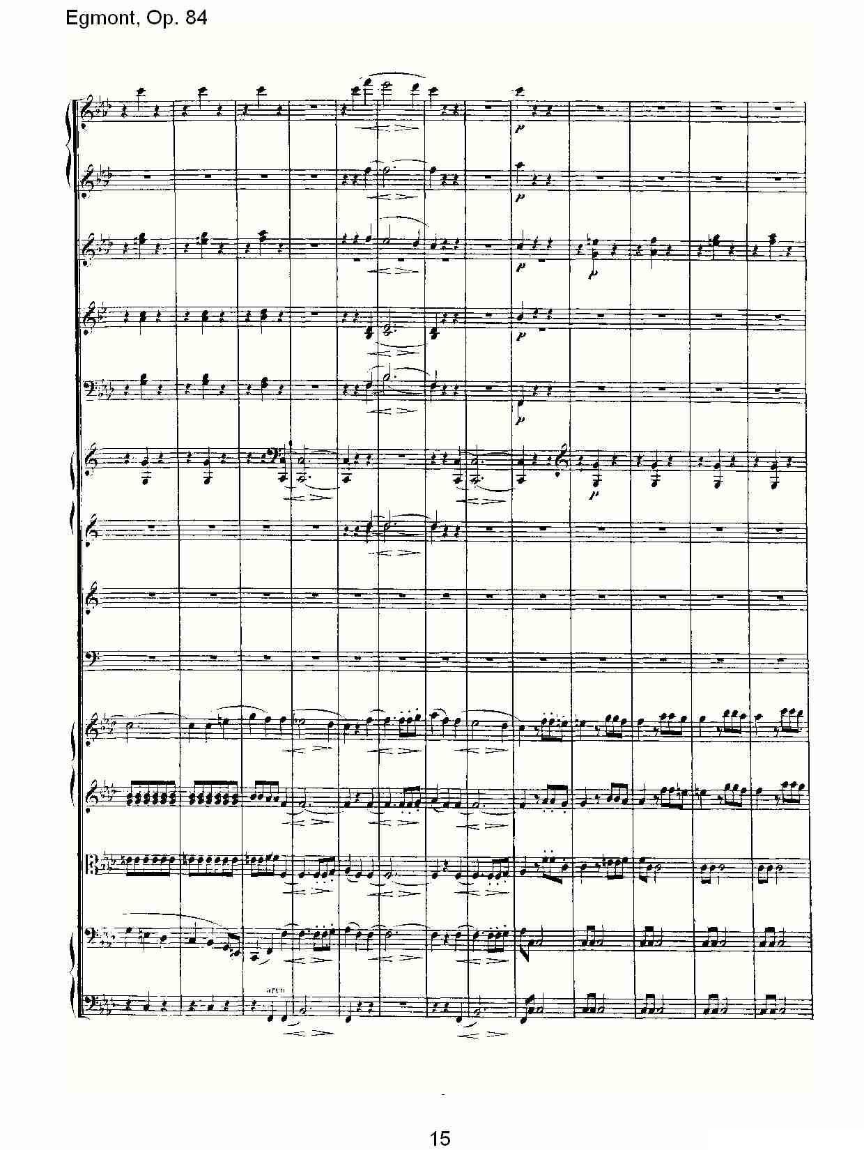 Egmont，Op. 84其它曲谱（图15）