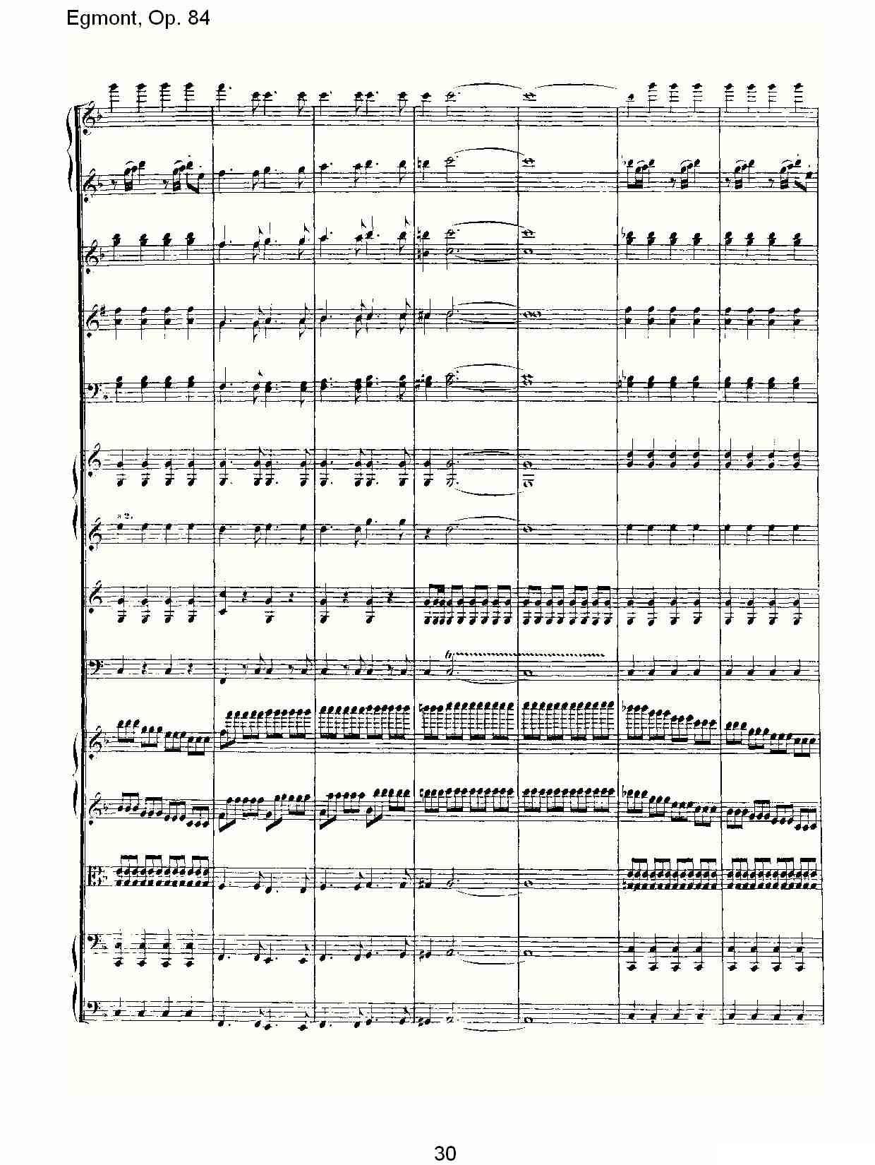 Egmont，Op. 84其它曲谱（图30）