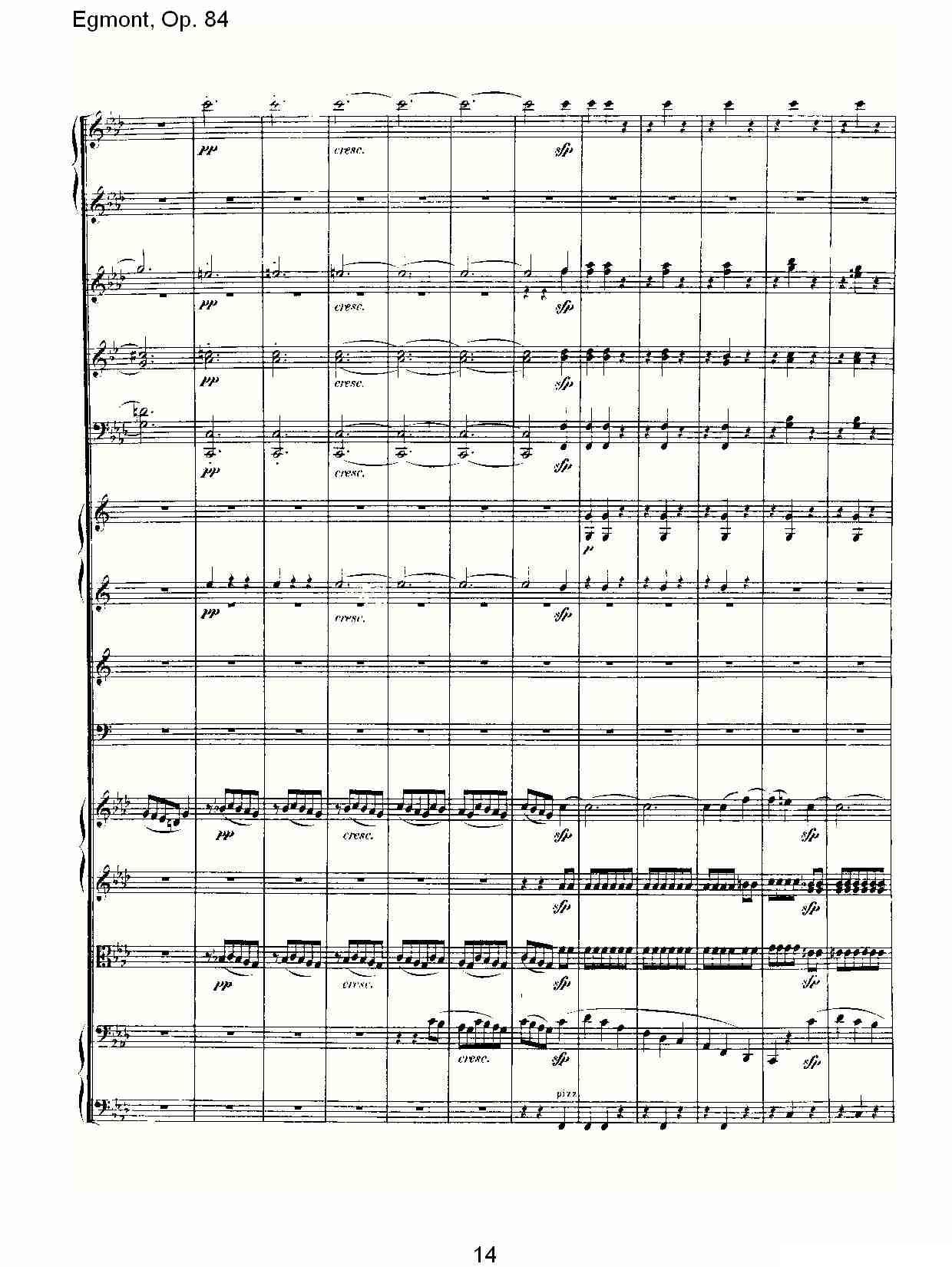 Egmont，Op. 84其它曲谱（图14）