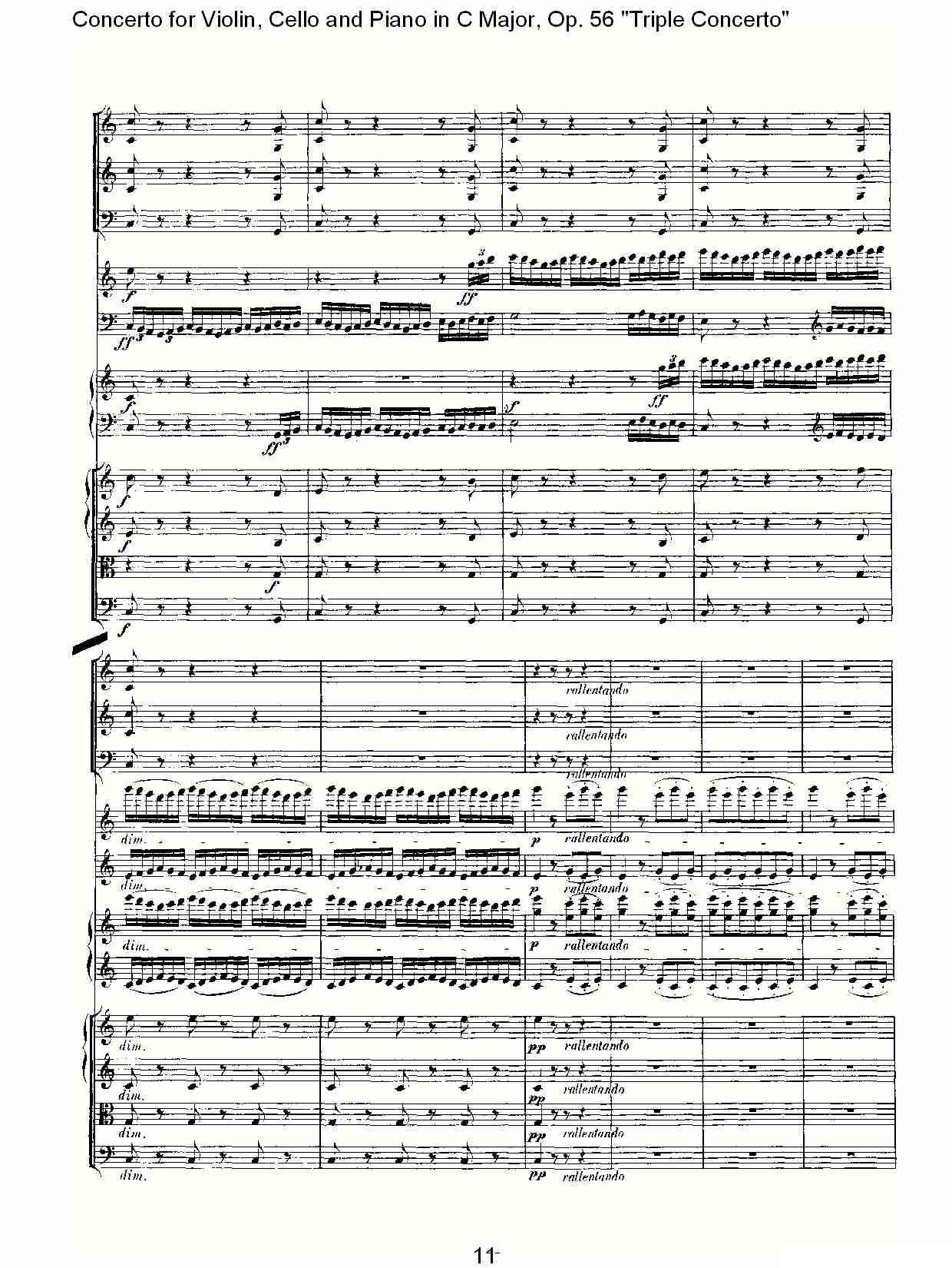 C大调大提琴与钢琴协奏曲 Op.56第三乐章（一）其它曲谱（图13）