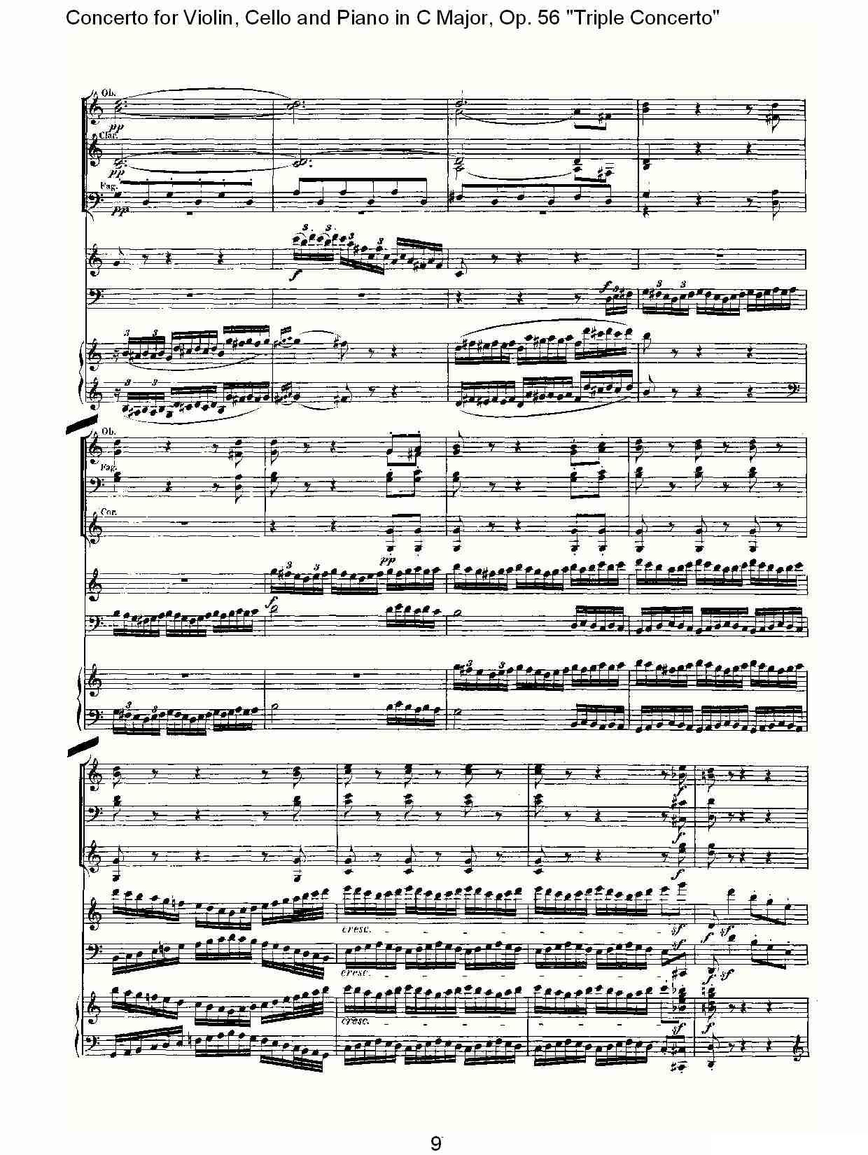 C大调大提琴与钢琴协奏曲 Op.56第三乐章（一）其它曲谱（图10）