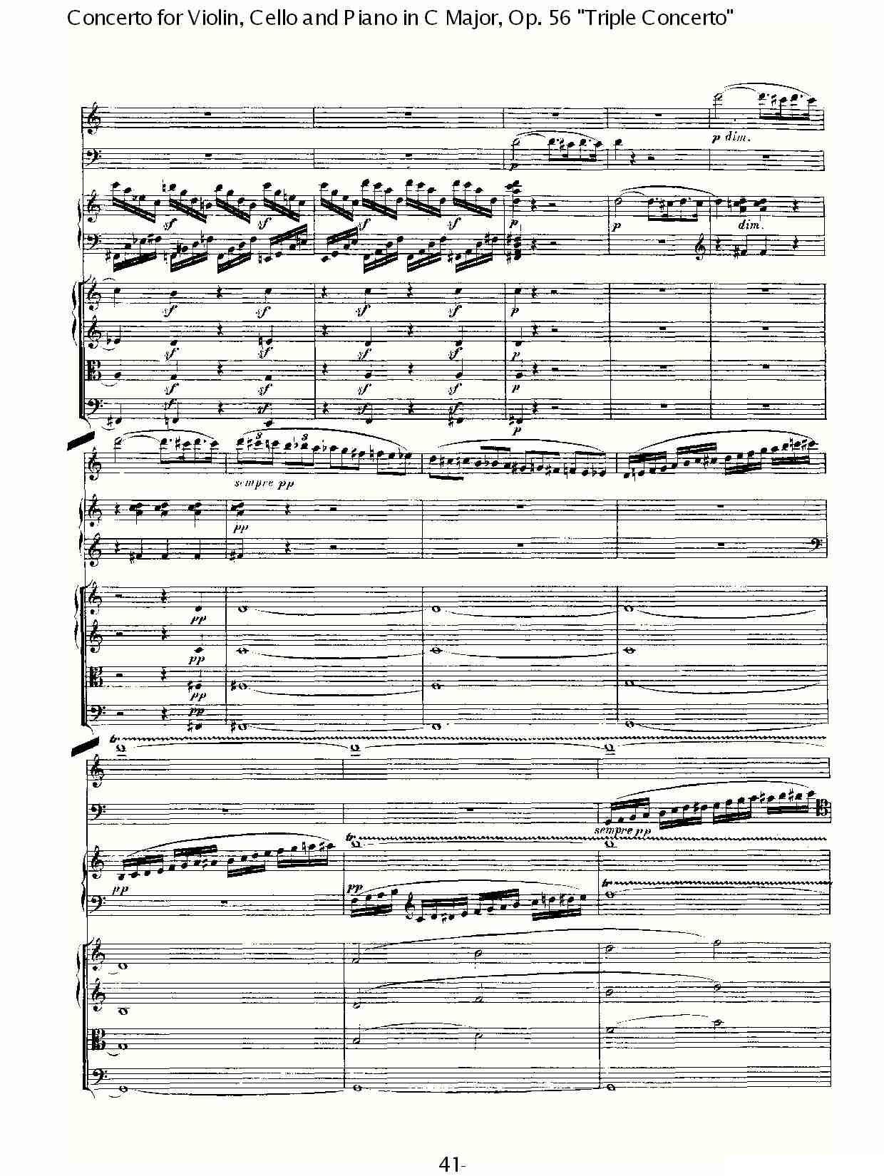 C大调大提琴与钢琴协奏曲Op.56第一（二）其它曲谱（图10）