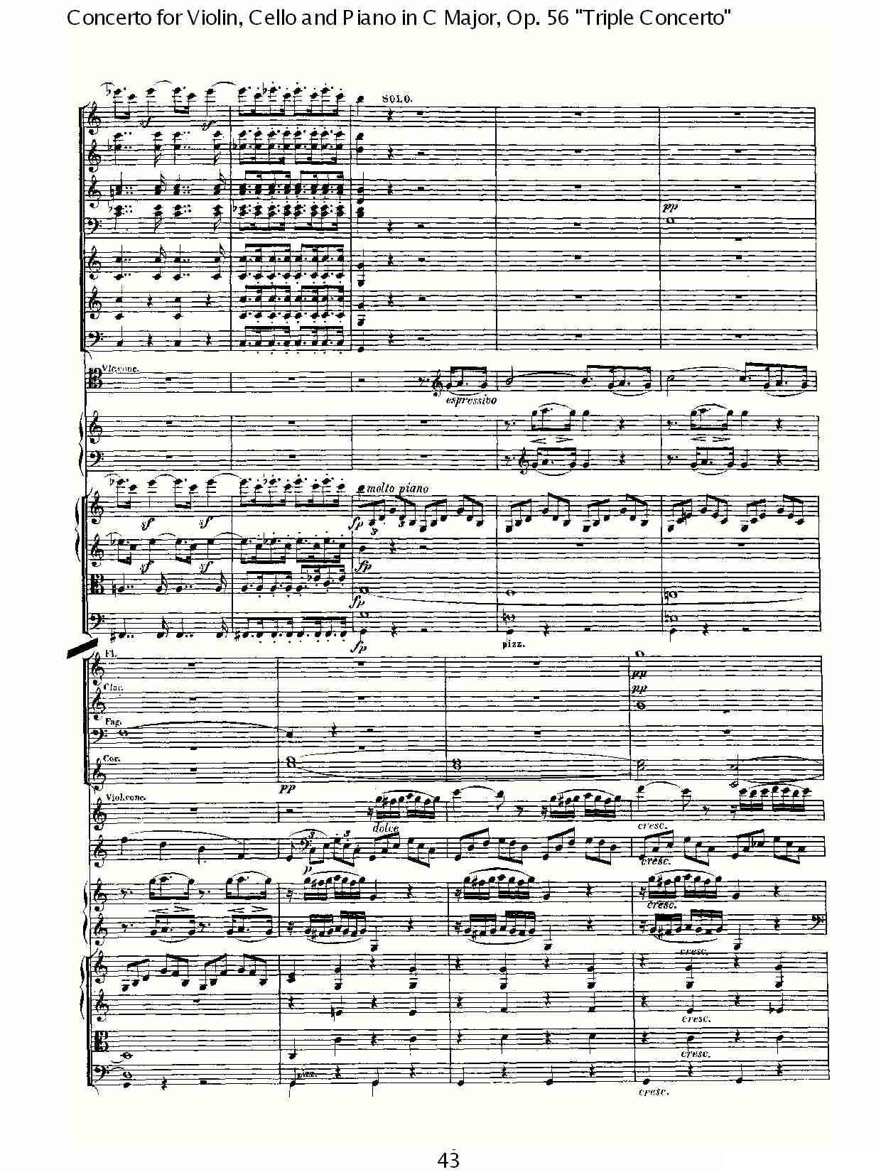 C大调大提琴与钢琴协奏曲Op.56第一（二）其它曲谱（图16）