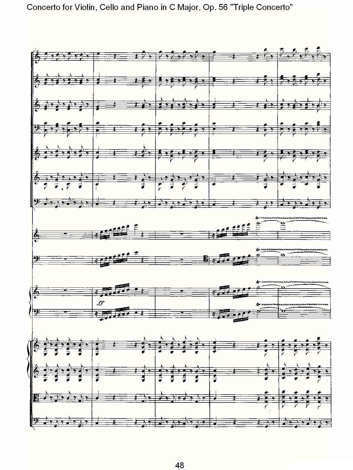 C大调大提琴与钢琴协奏曲Op.56第一（二）其它曲谱（图18）